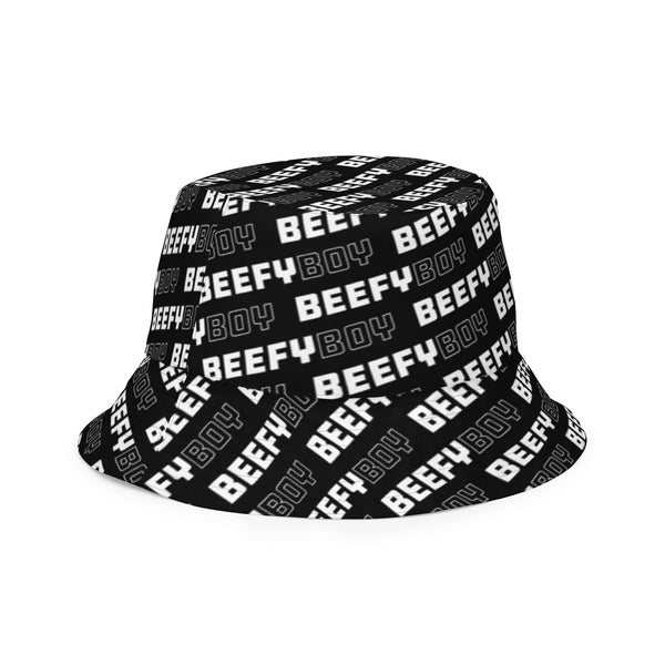 Reversible LOGO bucket hat